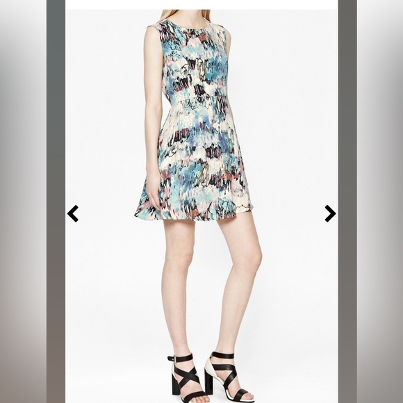 French Connection 'Isla' Ripple Print Jersey Fit & Flare Dress - Picture 2 of 13